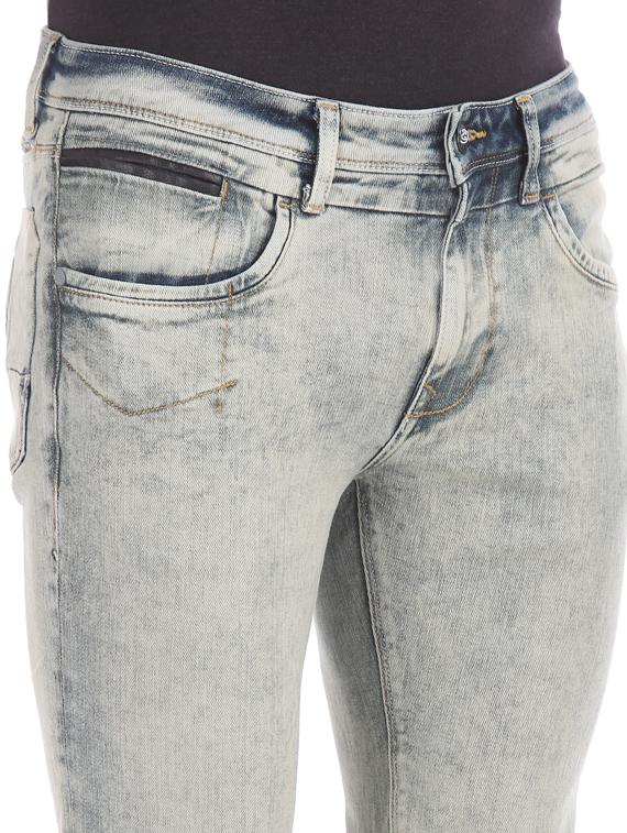 grey heavy washed jeans - 17731765 - Standard Image - 4