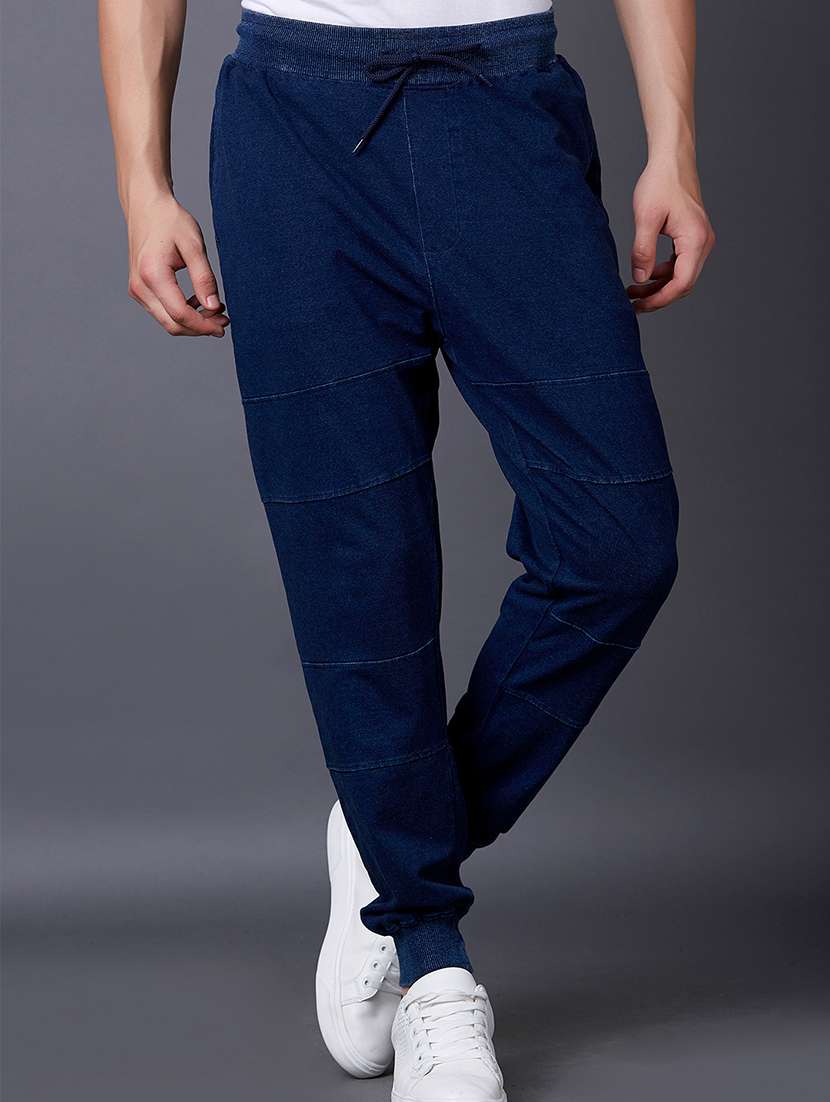 dark blue solid jogger - 17732703 -  Standard Image - 1