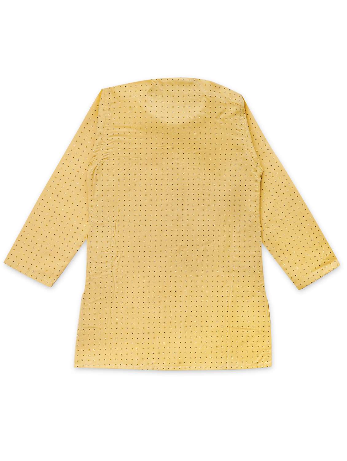 yellow printed kurta set  - 17732958 -  Standard Image - 1