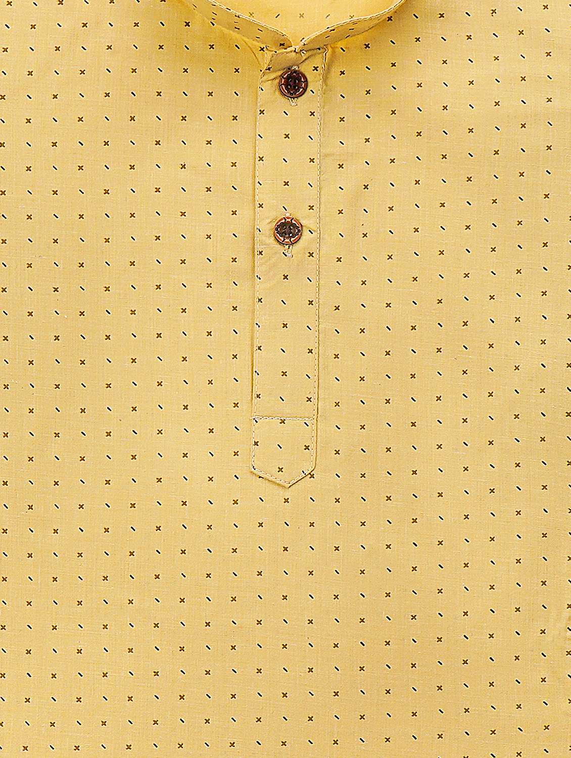 yellow printed kurta set  - 17732958 -  Standard Image - 4