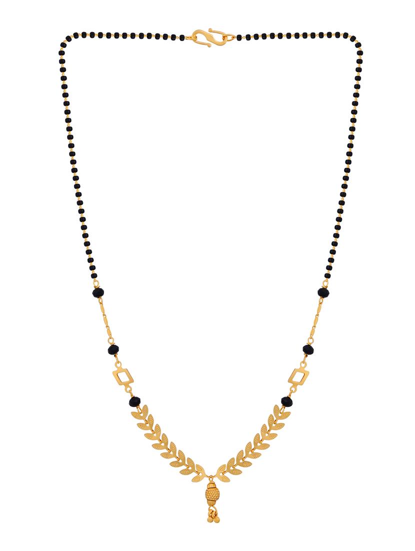 gold beads mangalsutra - 17733065 - Standard Image - 1