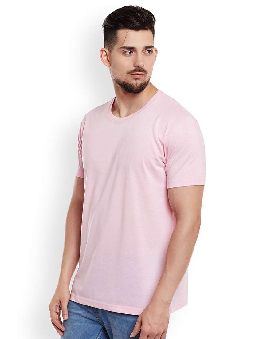 pink solid t-shirt - 17733121 - Standard Image - 1