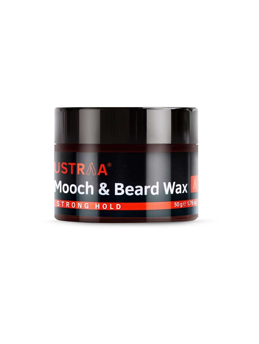ustraa beard growth oil - 35ml and ustraa beard & mooch wax - 50g - 17733131 - Standard Image - 1