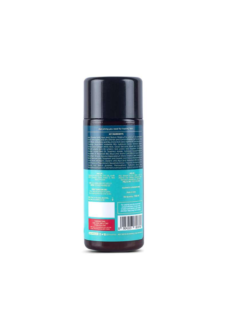 ustraa hair growth vitalizer - 100ml and face wash dry skin - 200g - 17733137 - Standard Image - 1