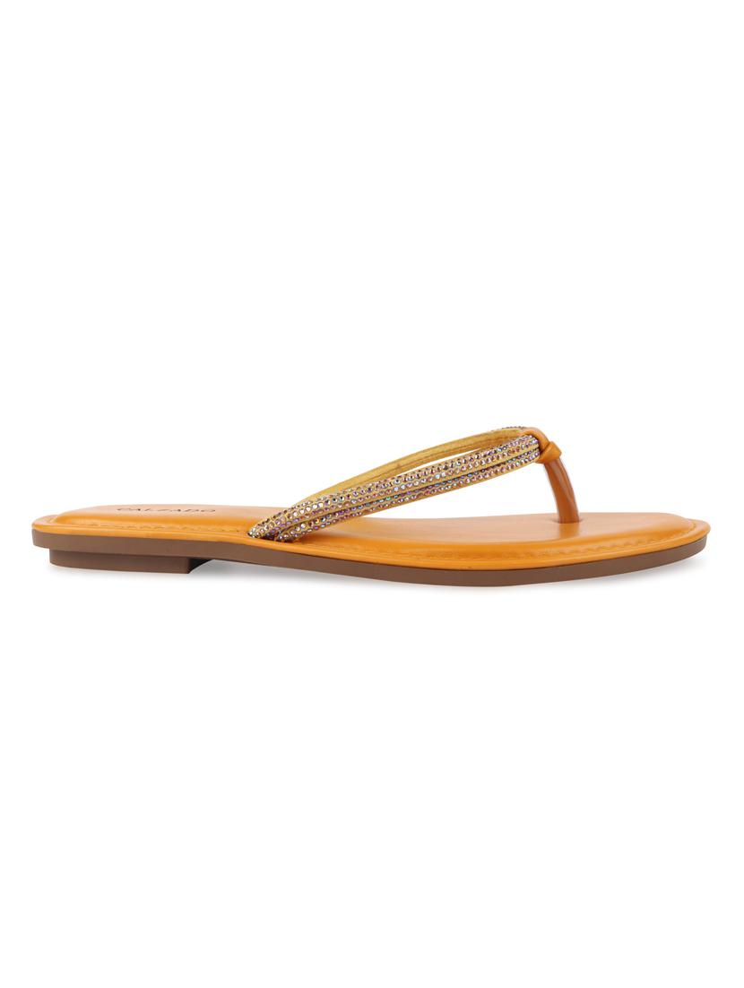 tan flat forms sandals - 17734074 - Standard Image - 1
