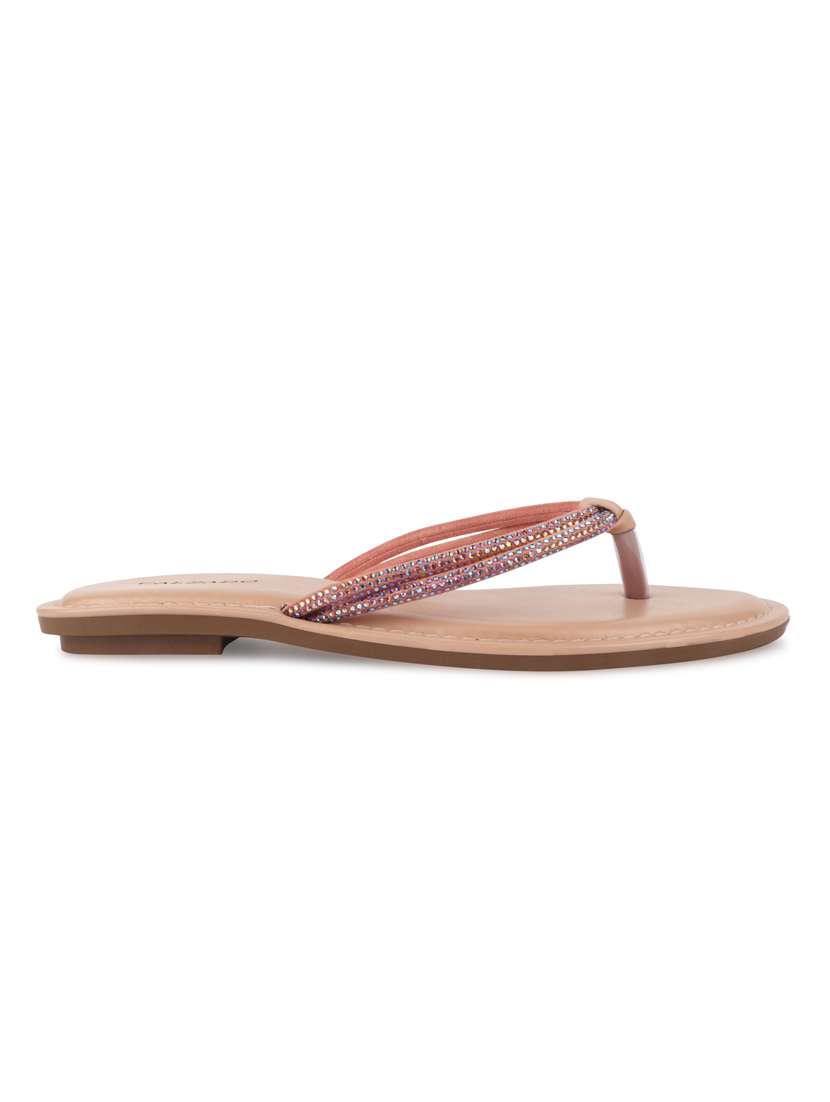 pink flat forms sandals - 17734075 -  Standard Image - 1