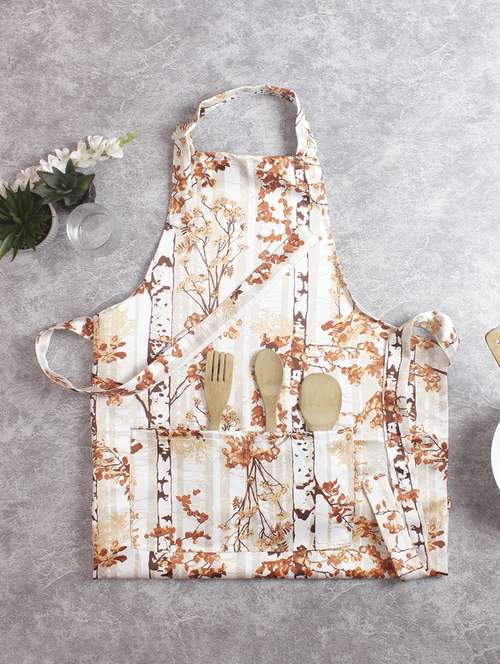 rust print 3 apron - 17734486 -  Standard Image - 0