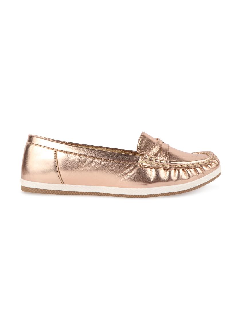 nude slip on loafers - 17735091 - Standard Image - 1