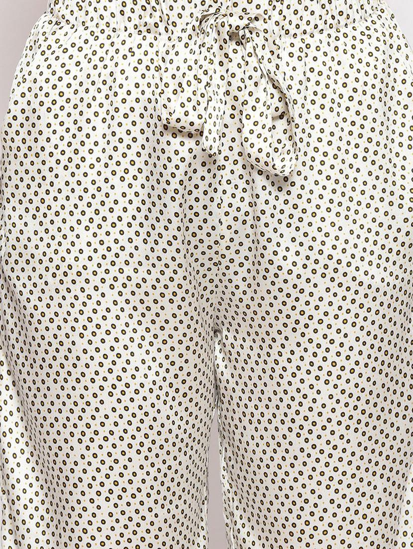 tie front printed capri - 17735912 - Standard Image - 4