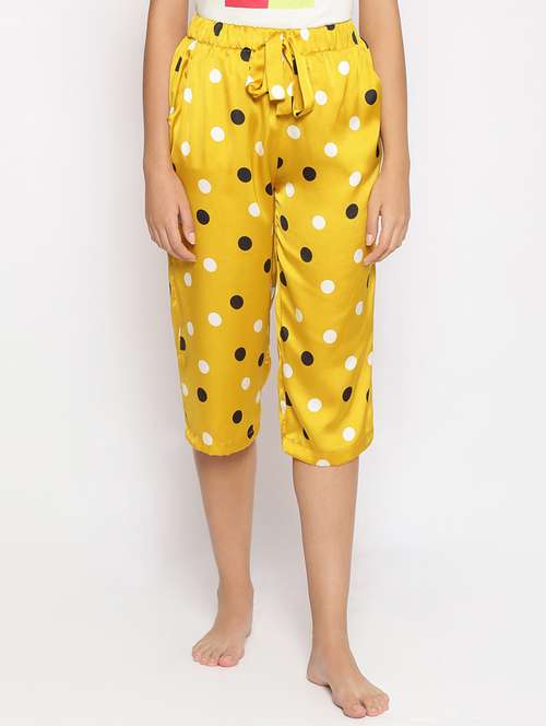 tie front printed capri  - 17735913 -  Standard Image - 0