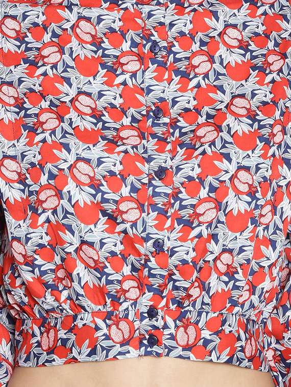 multi colored polyester regular shirt - 17735933 -  Standard Image - 4