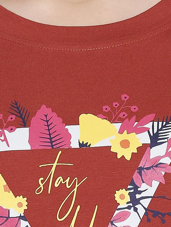 round neck graphic tee - 17738289 - Standard Image - 4