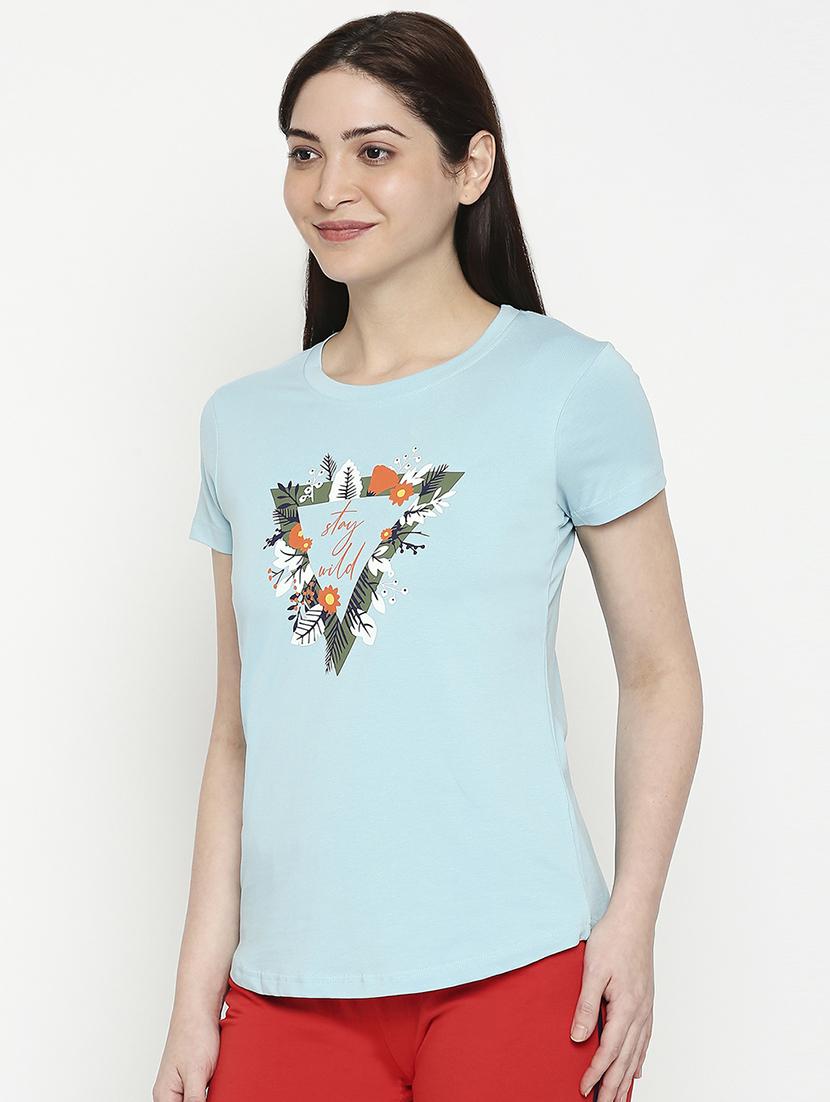 round neck graphic tee - 17738291 - Standard Image - 1