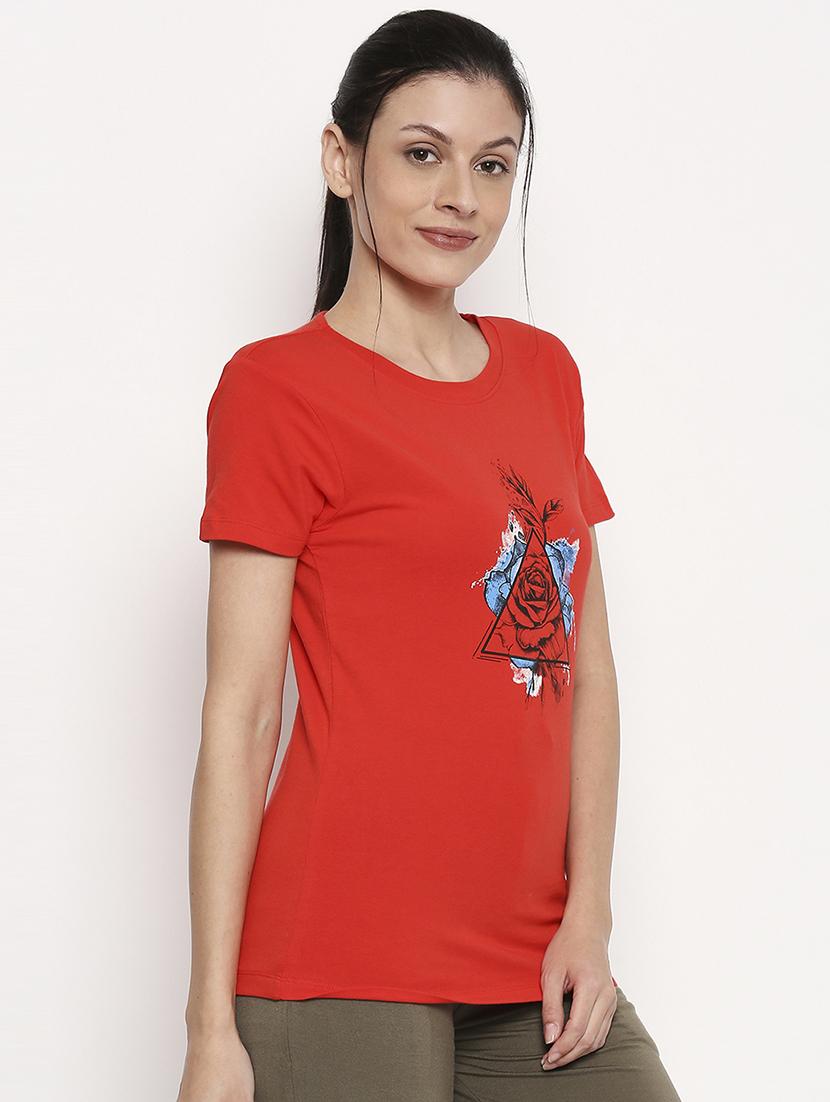 round neck graphic tee - 17738297 - Standard Image - 1