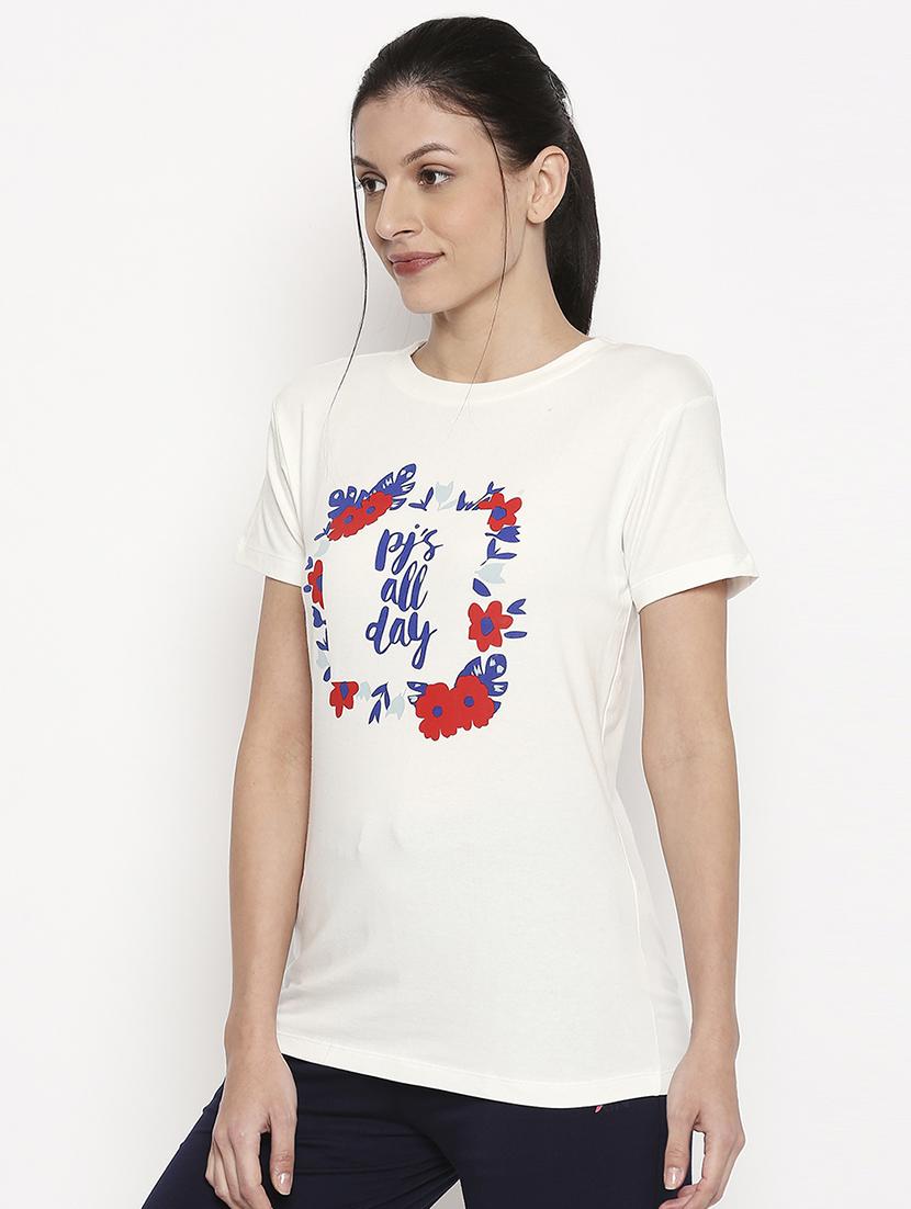 round neck graphic tee - 17738299 - Standard Image - 1