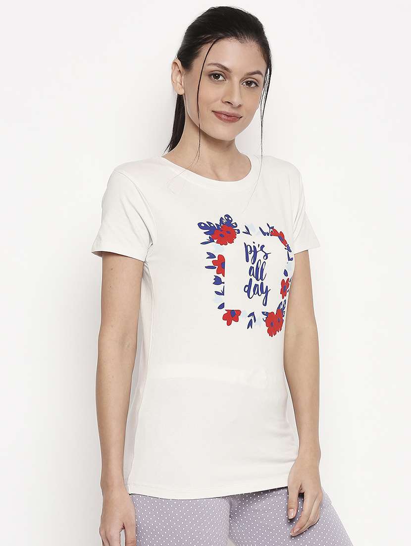 round neck graphic tee  - 17738300 -  Standard Image - 1