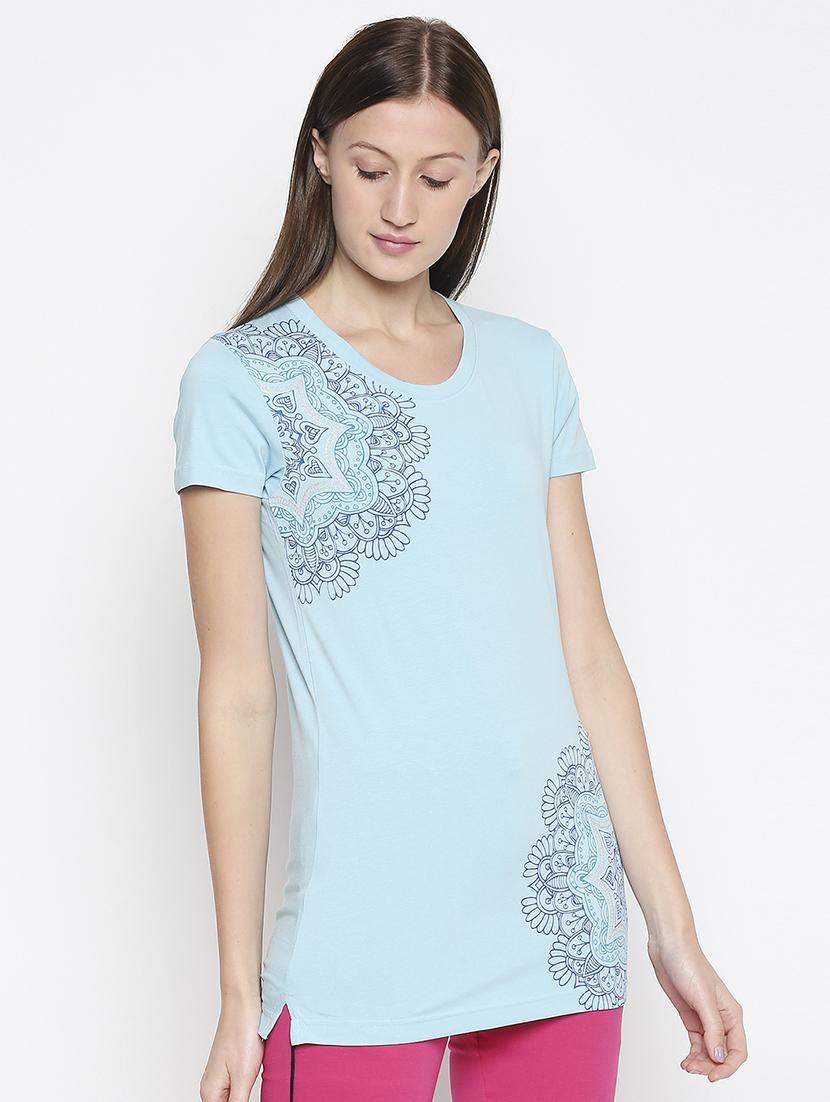 round neck printed tee - 17738317 - Standard Image - 1