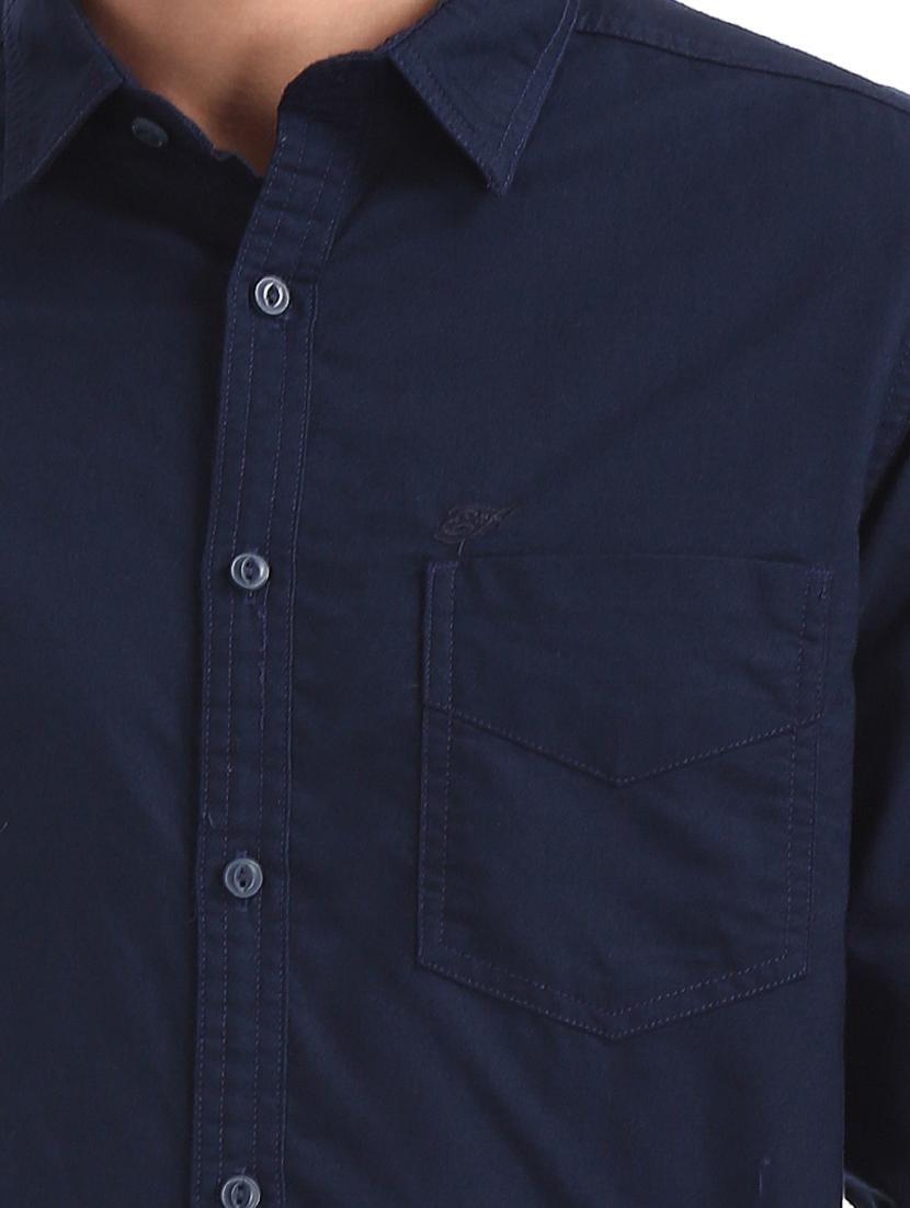 mens solid casual shirt - 17739492 - Standard Image - 4