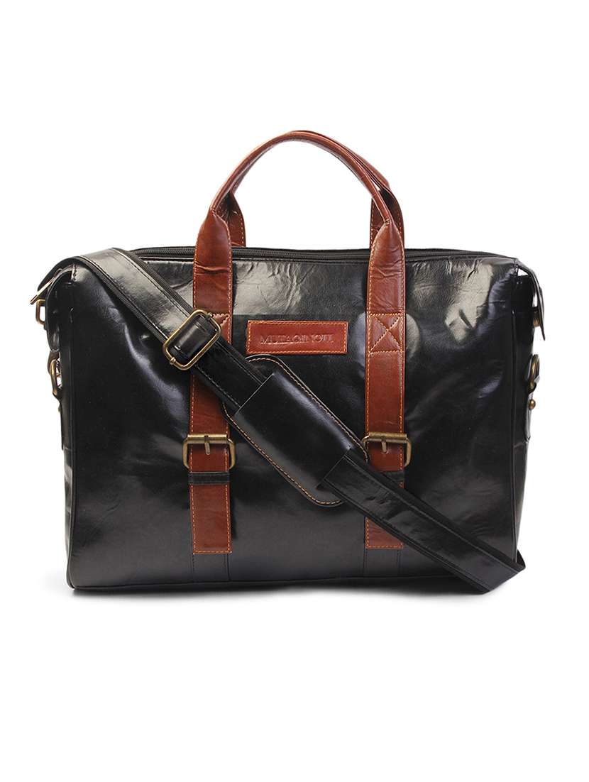 black laptop bag