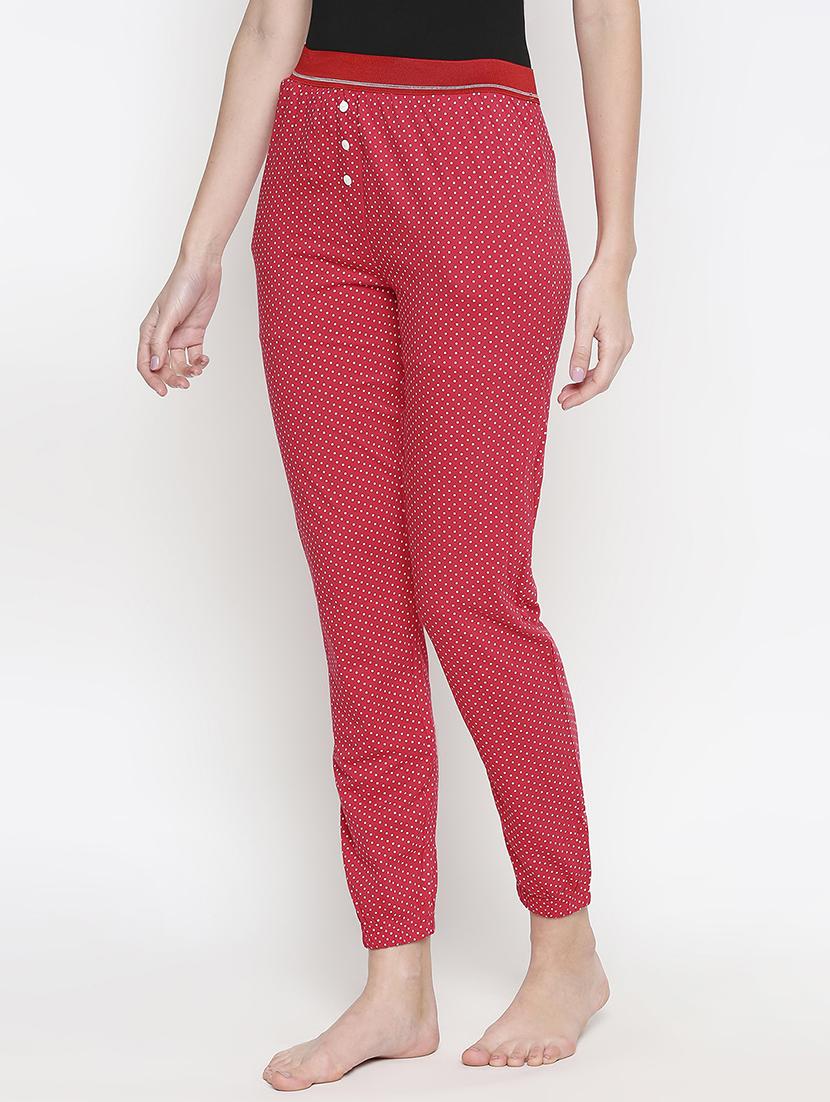 high rise printed pajama - 17740176 - Standard Image - 1