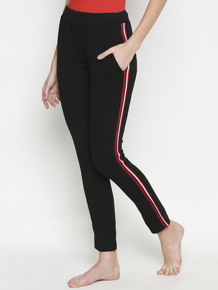 high rise side tape pajamas  - 17740186 -  Standard Image - 1