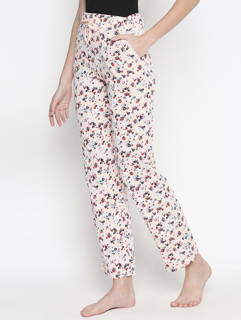 high rise floral pajama - 17740188 - Standard Image - 1