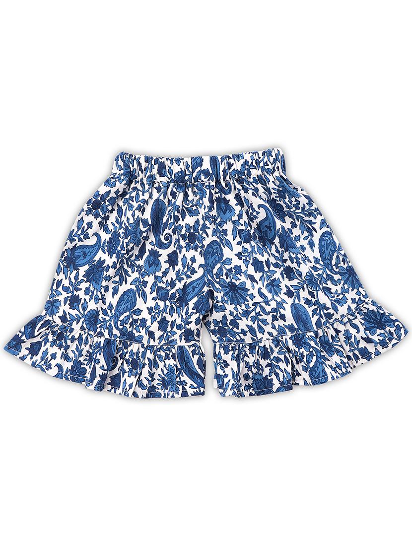 floral top with shorts set - 17740424 - Standard Image - 4