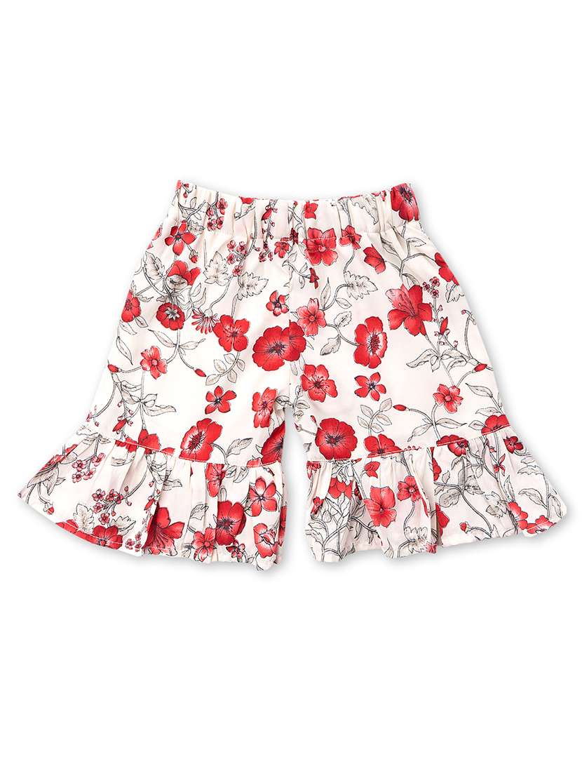 floral top with shorts set - 17740428 - Standard Image - 4