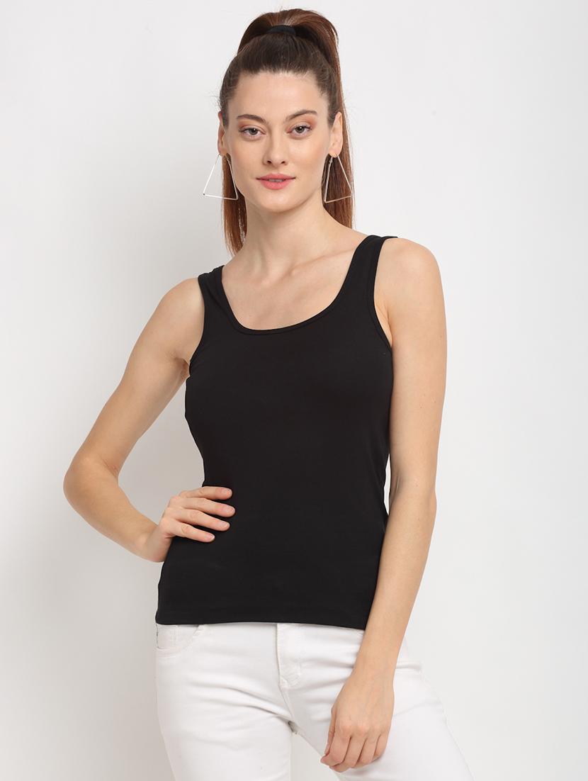 racer back solid camisole - 17740442 -  Zoom Image - 0