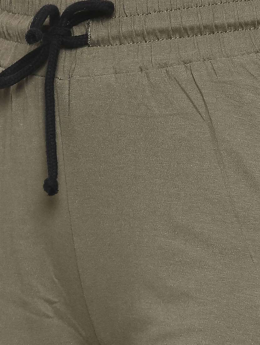 high rise solid shorts  - 17740455 -  Standard Image - 4