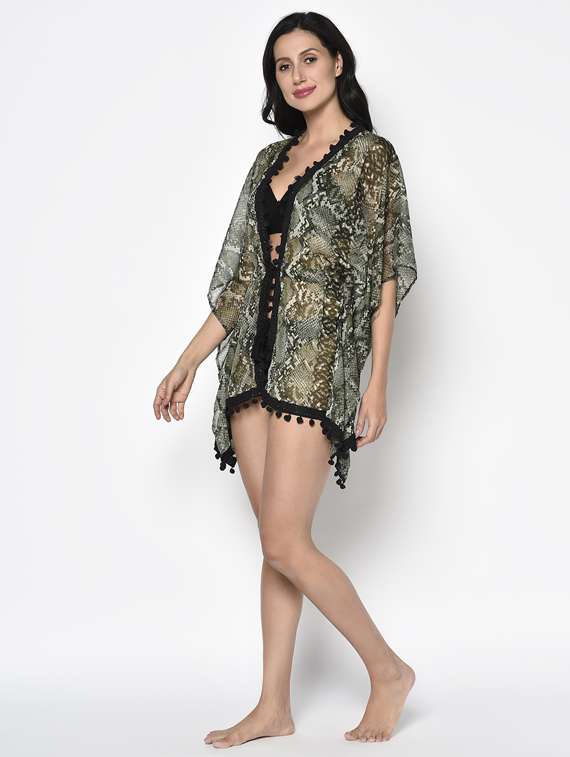green animal coverup - 17740517 - Standard Image - 1