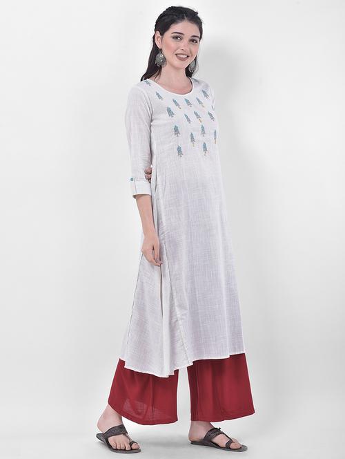 women's a-line kurta - 17740959 - Standard Image - 0