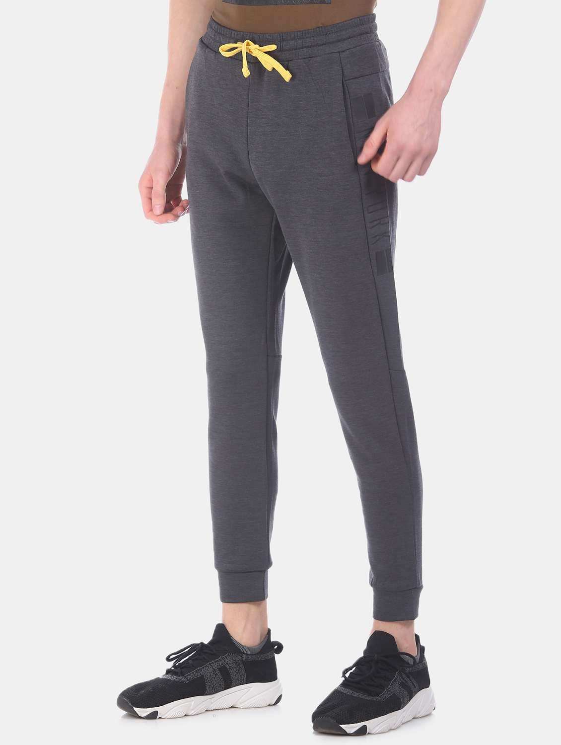 grey solid jogger - 17741432 -  Standard Image - 1