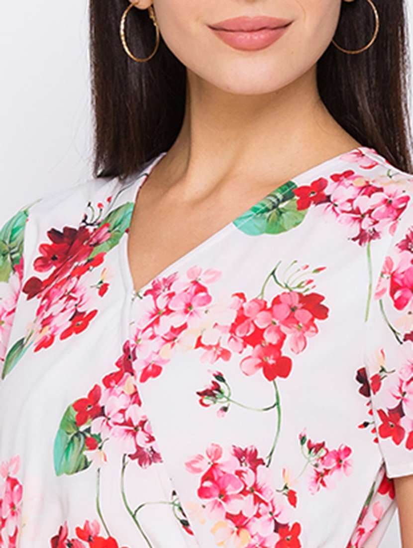 women's wrap floral dress - 17742270 -  Standard Image - 4