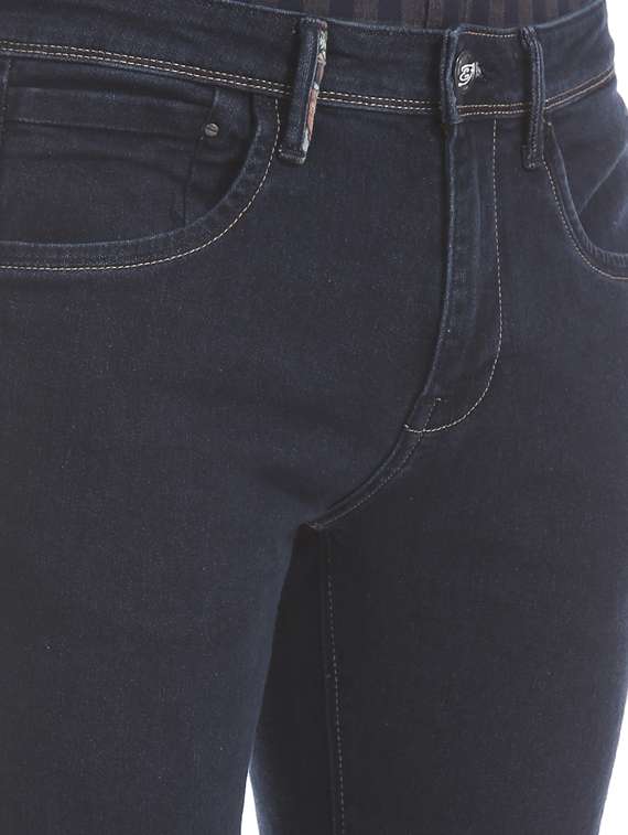 black plain denim jeans - 17742350 - Standard Image - 4