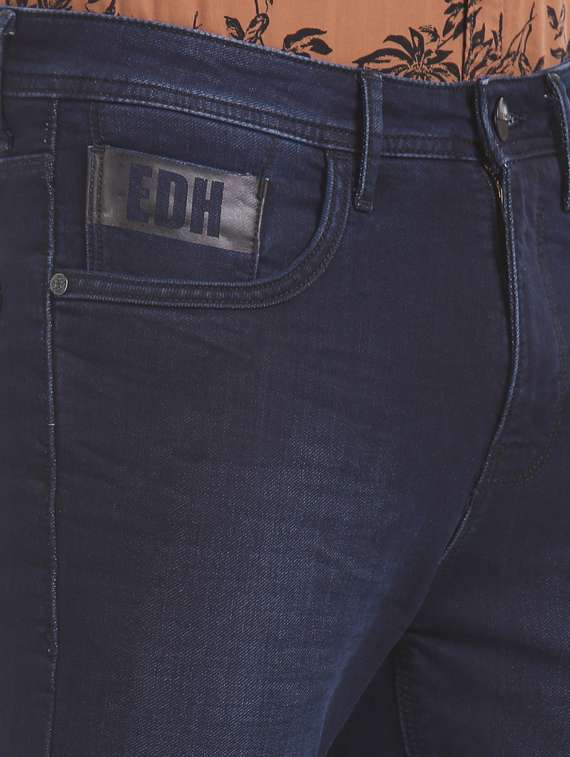 blue plain denim jeans - 17742369 - Standard Image - 4