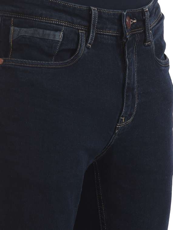 blue plain denim jeans - 17742378 - Standard Image - 4