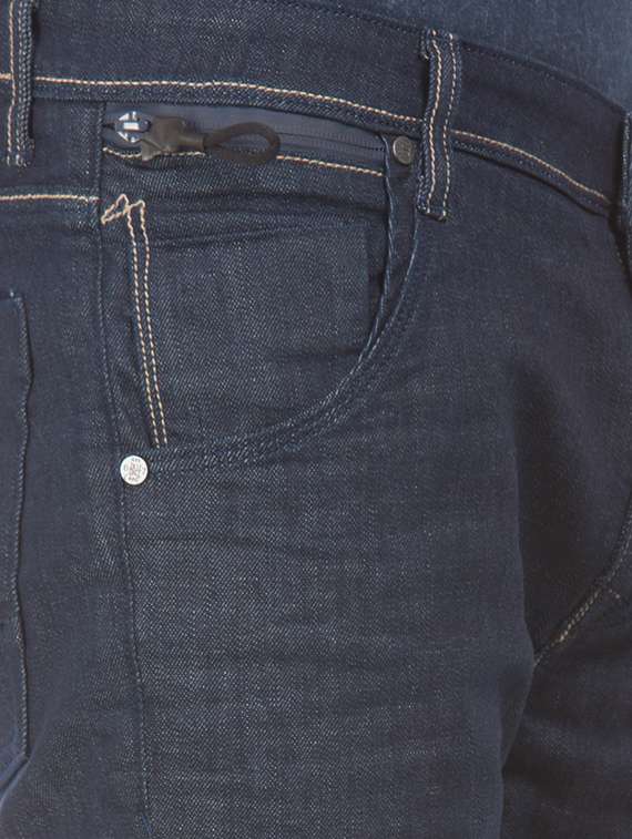 blue plain denim jeans  - 17742529 -  Standard Image - 4