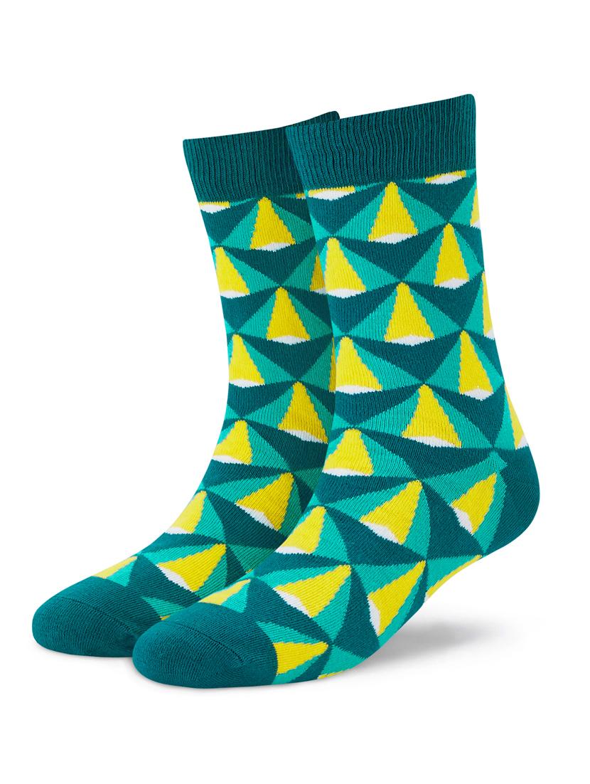 women printed ankle length socks - 17742856 - Standard Image - 1