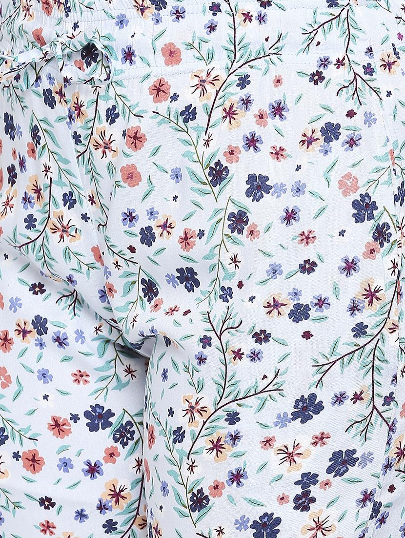 high rise floral pajama - 17742913 - Standard Image - 4