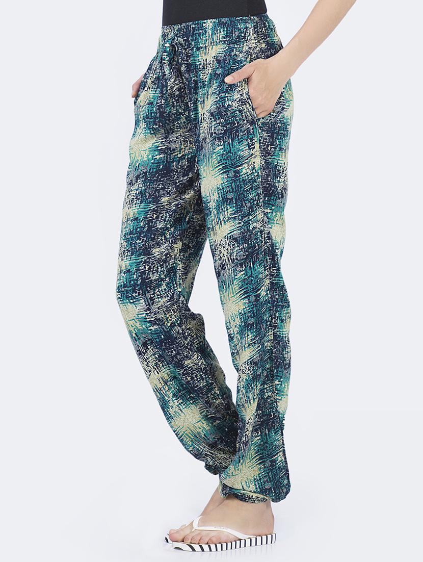 high rise printed pajama  - 17742914 -  Standard Image - 1