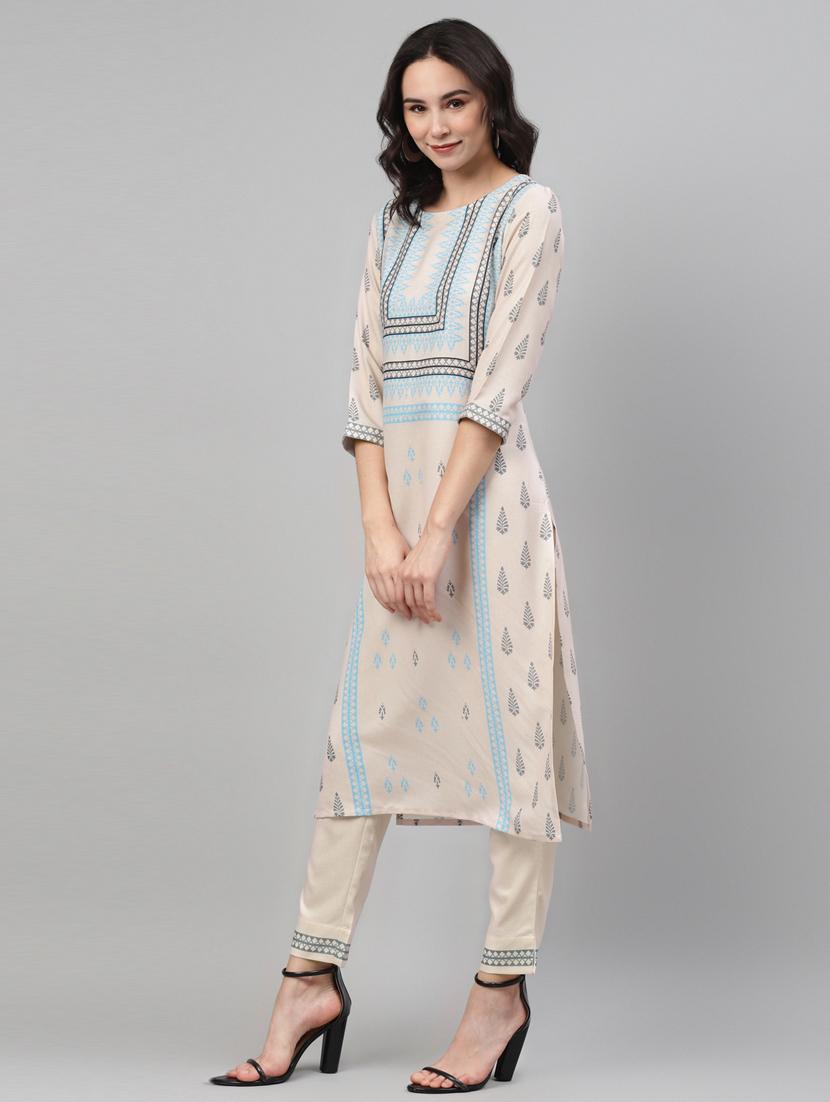 women's straight kurta - 17743941 -  Standard Image - 1