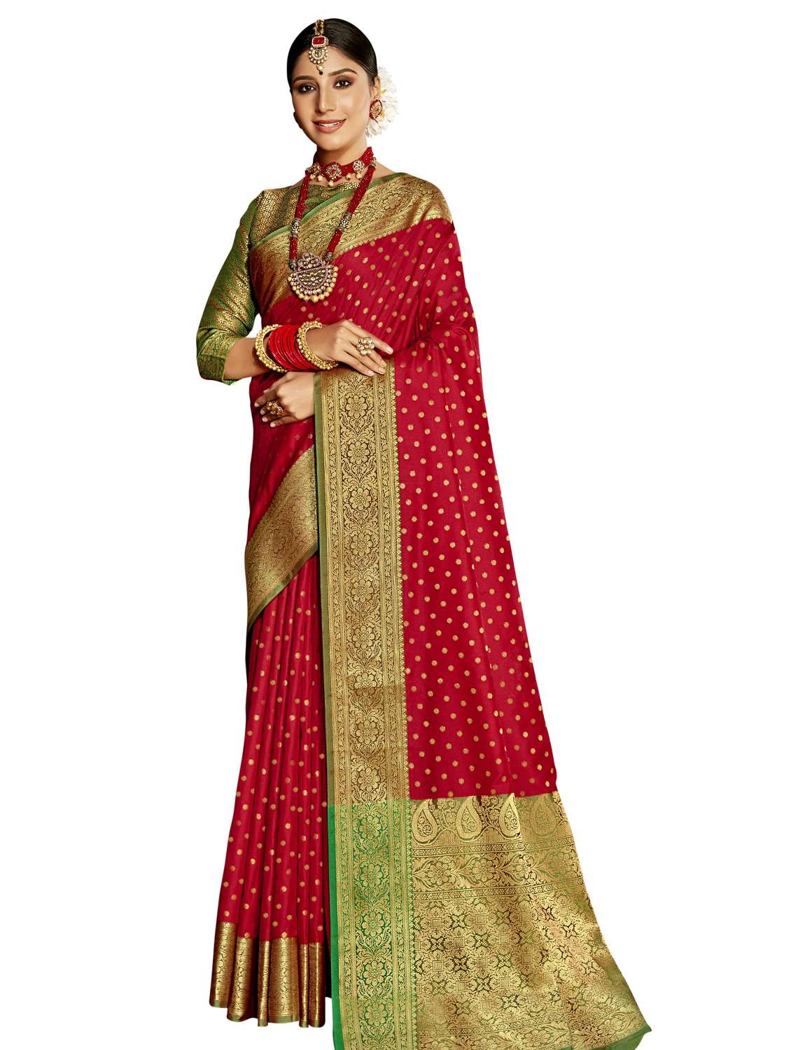 jacquard paithani saree
