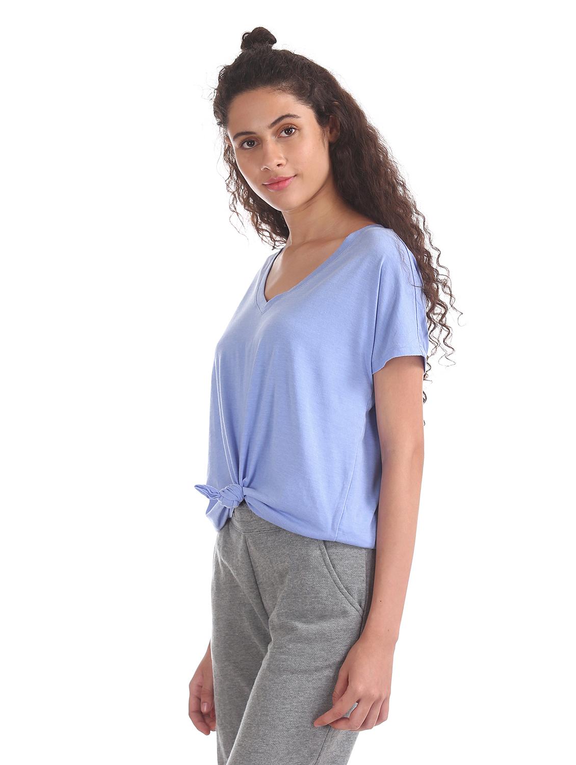 twist detail solid top - 17748697 - Standard Image - 1
