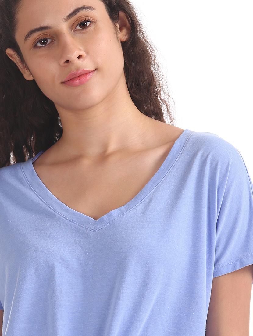 twist detail solid top - 17748697 - Standard Image - 4