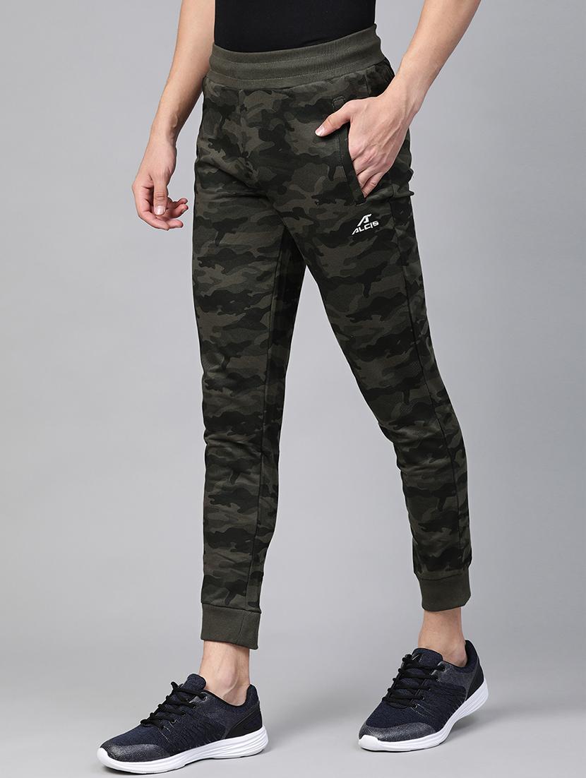 olive green camouflage jogger - 17749655 - Standard Image - 1