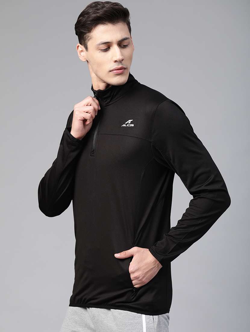 men solid long sleeve regular fit sweatshirt - 17749709 -  Standard Image - 1