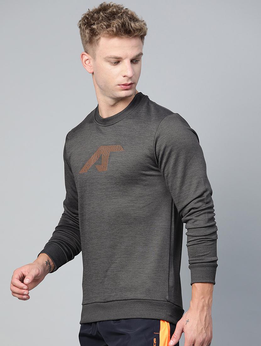 grey printed sweatshirt - 17749714 -  Standard Image - 1