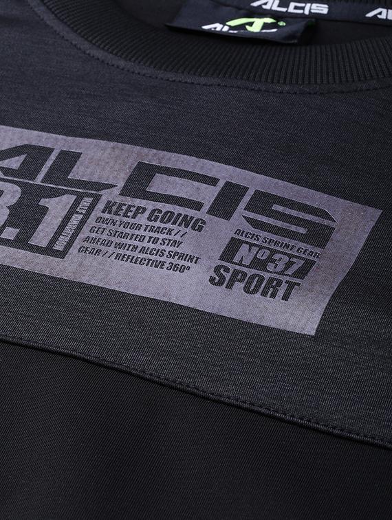 grey printed cut & sew sweatshirt - 17749722 - Standard Image - 4