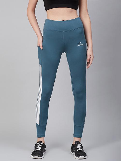 high rise side taped track pant - 17749752 - Standard Image - 0